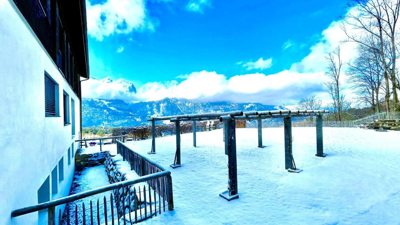 Family & Mountain Lodge C'Est La Vie Hasliberg Bagian luar foto