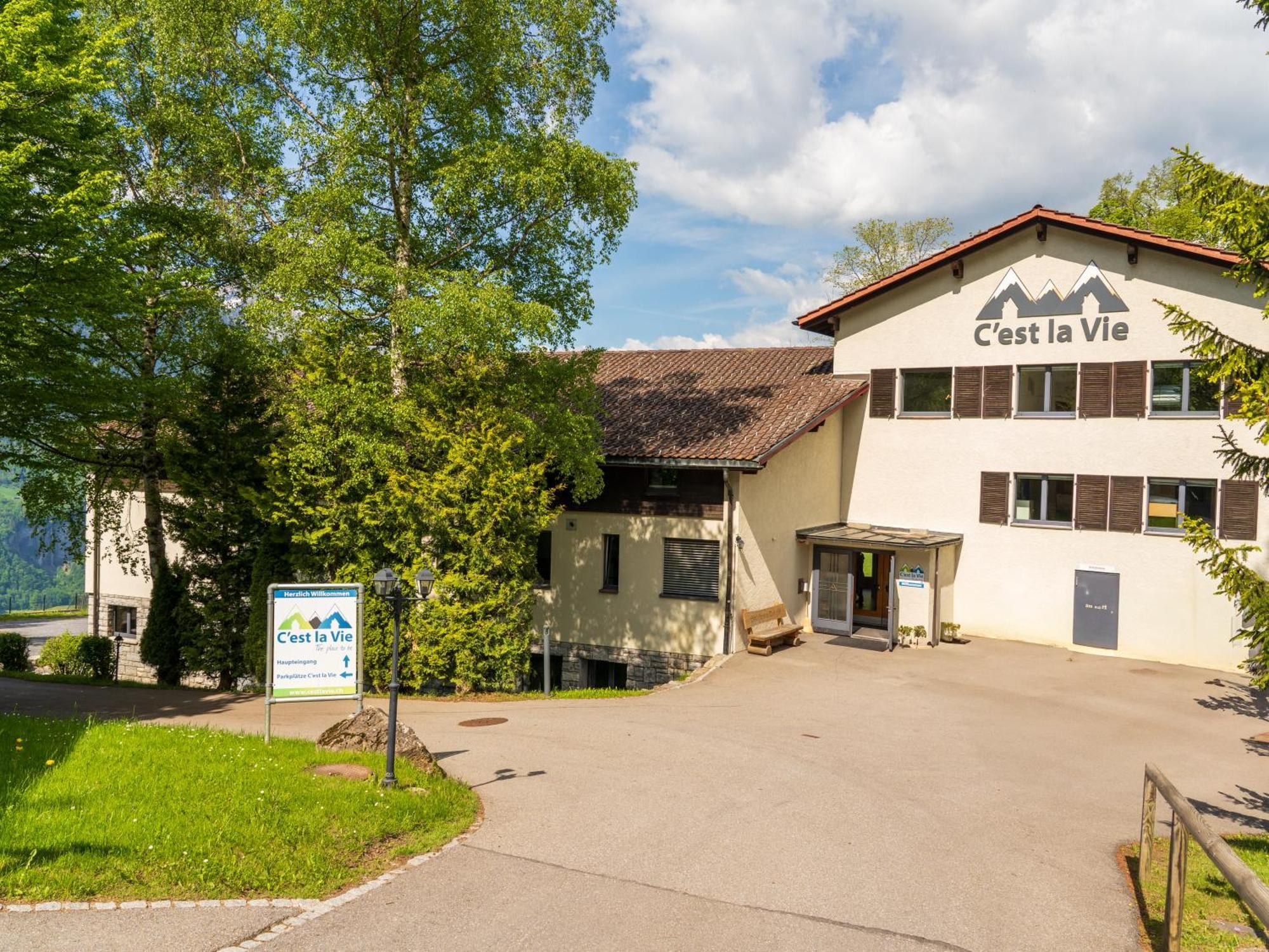 Family & Mountain Lodge C'Est La Vie Hasliberg Bagian luar foto